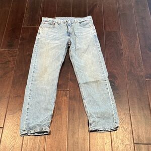 Levi's Men's Light Blue Straight Jeans